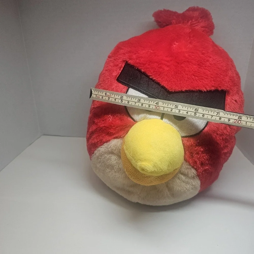 Angry Birds Red Plush Backpack Red Bird Character Kids Mini Backpack‎ Bag